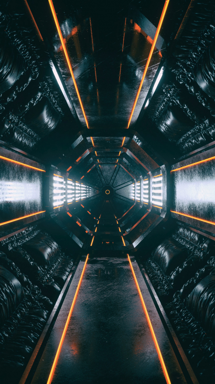 Black and Gray Train Rail. Wallpaper in 750x1334 Resolution