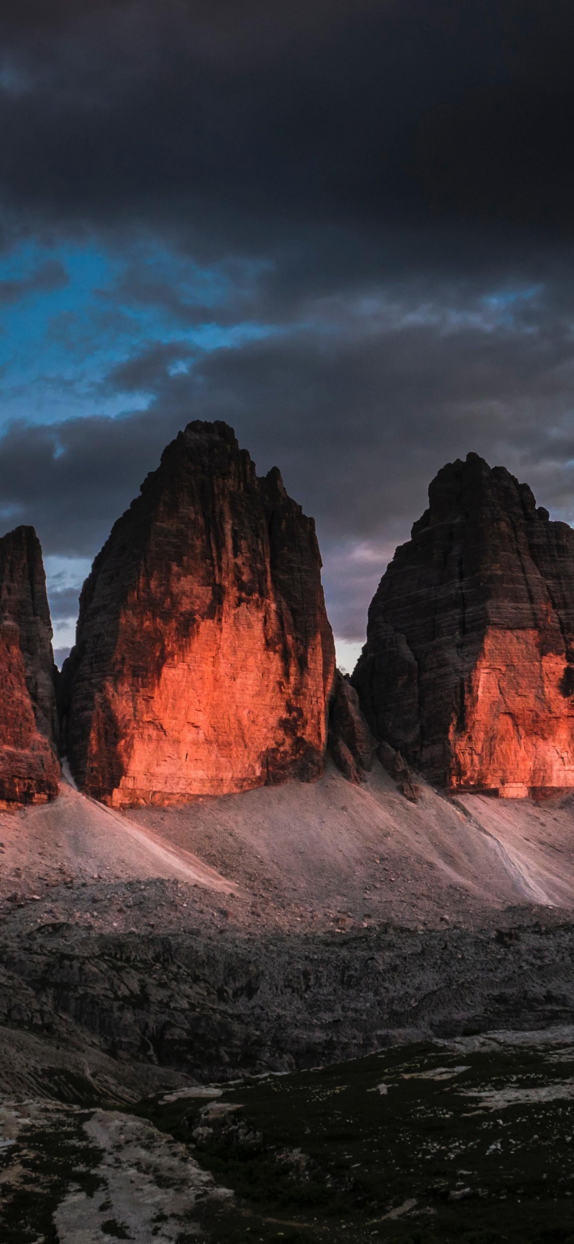 Parc Naturel Des Trois Sommets, Nature, Paysage Naturel, Auronzo Htte, Parc Naturel. Wallpaper in 1125x2436 Resolution