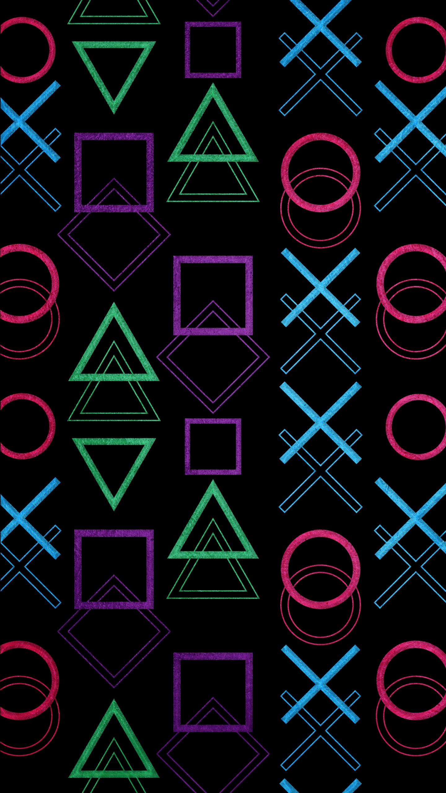 Téléphone, Purple, White, Noir, Green. Wallpaper in 1440x2560 Resolution