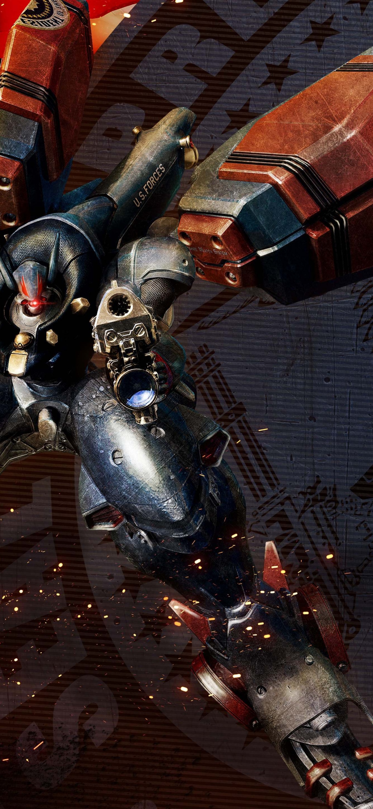 Caos de Lobo de Metal, Devolver Digital, Arcade General, Playstation 4, Juego de Acción. Wallpaper in 1242x2688 Resolution