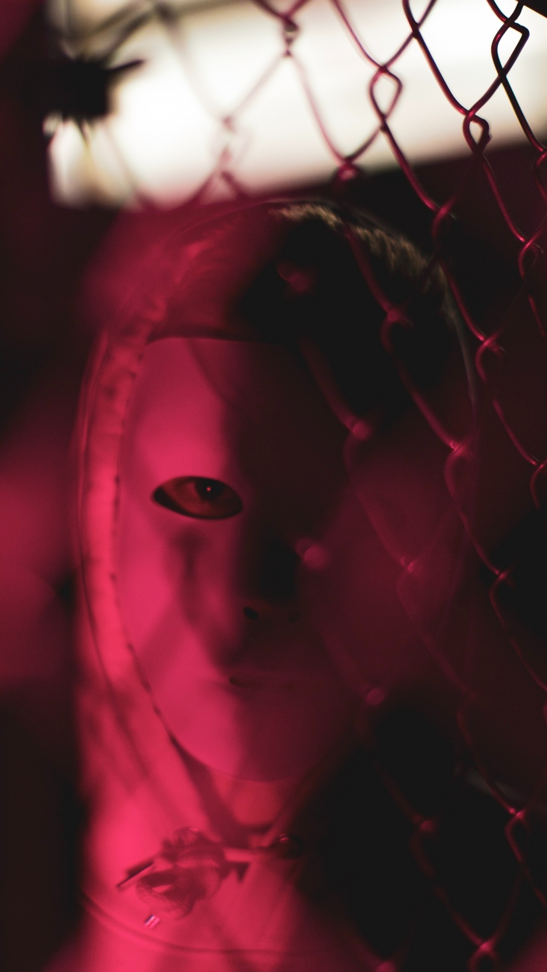 Rote Und Schwarze Abstrakte Malerei. Wallpaper in 1080x1920 Resolution