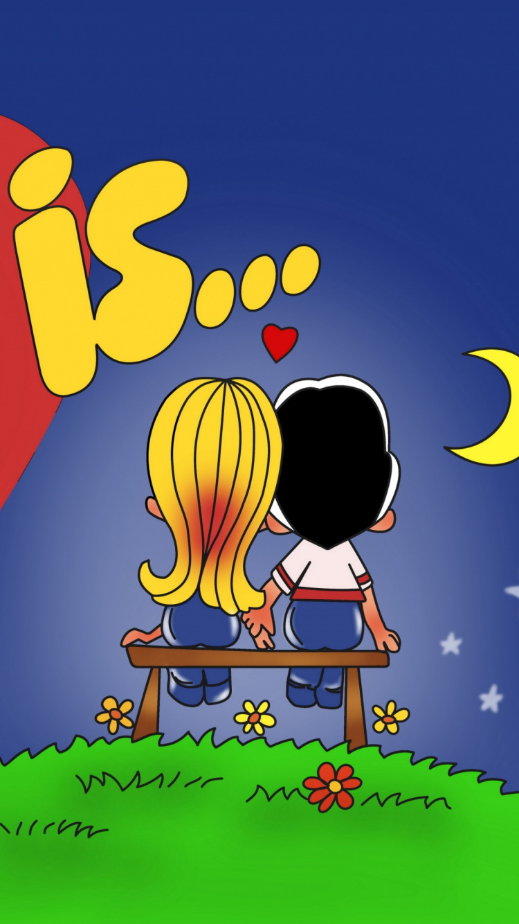 Love is Bubble Gum, Chewing Gum, Love Is, Gesture, Happy. Wallpaper in 750x1334 Resolution