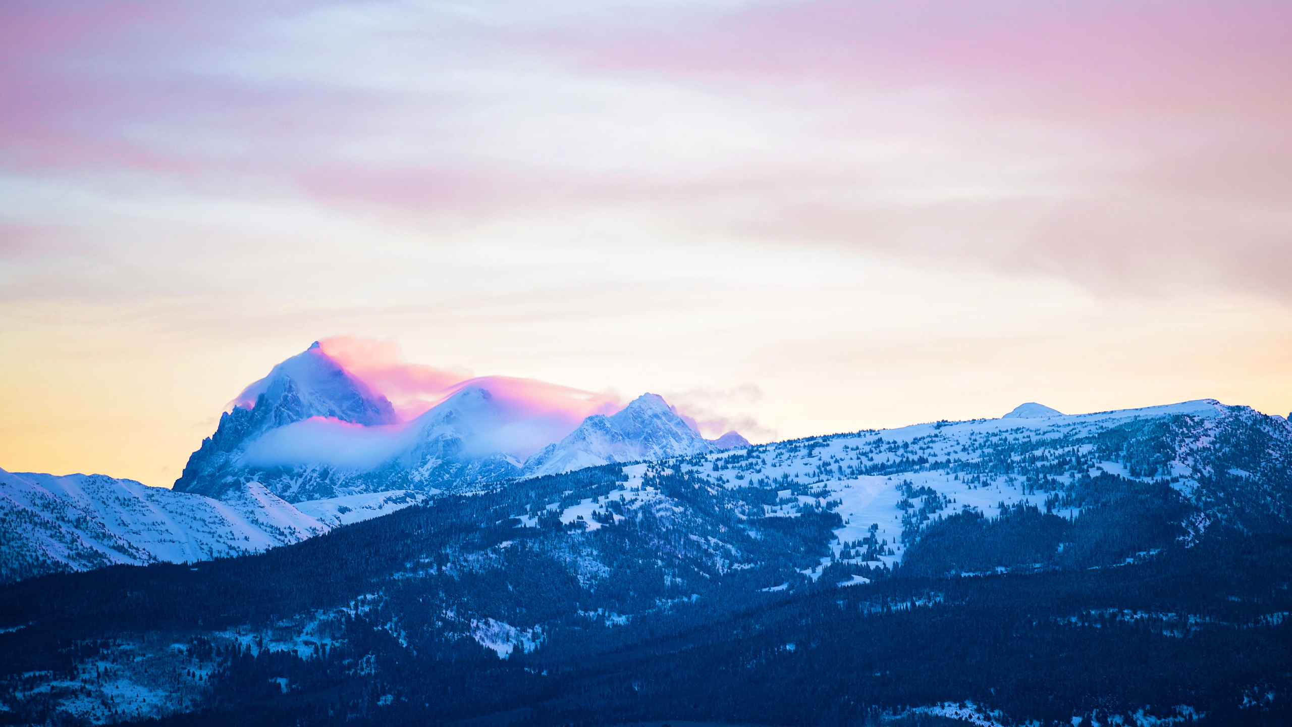 le Relief Glaciaire, Mount Scenery, Gamme de Montagne, Ciel, Les Reliefs Montagneux. Wallpaper in 2560x1440 Resolution