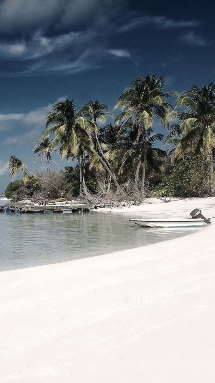 White and Black Boat on Sea During Daytime. Wallpaper in 750x1334 Resolution