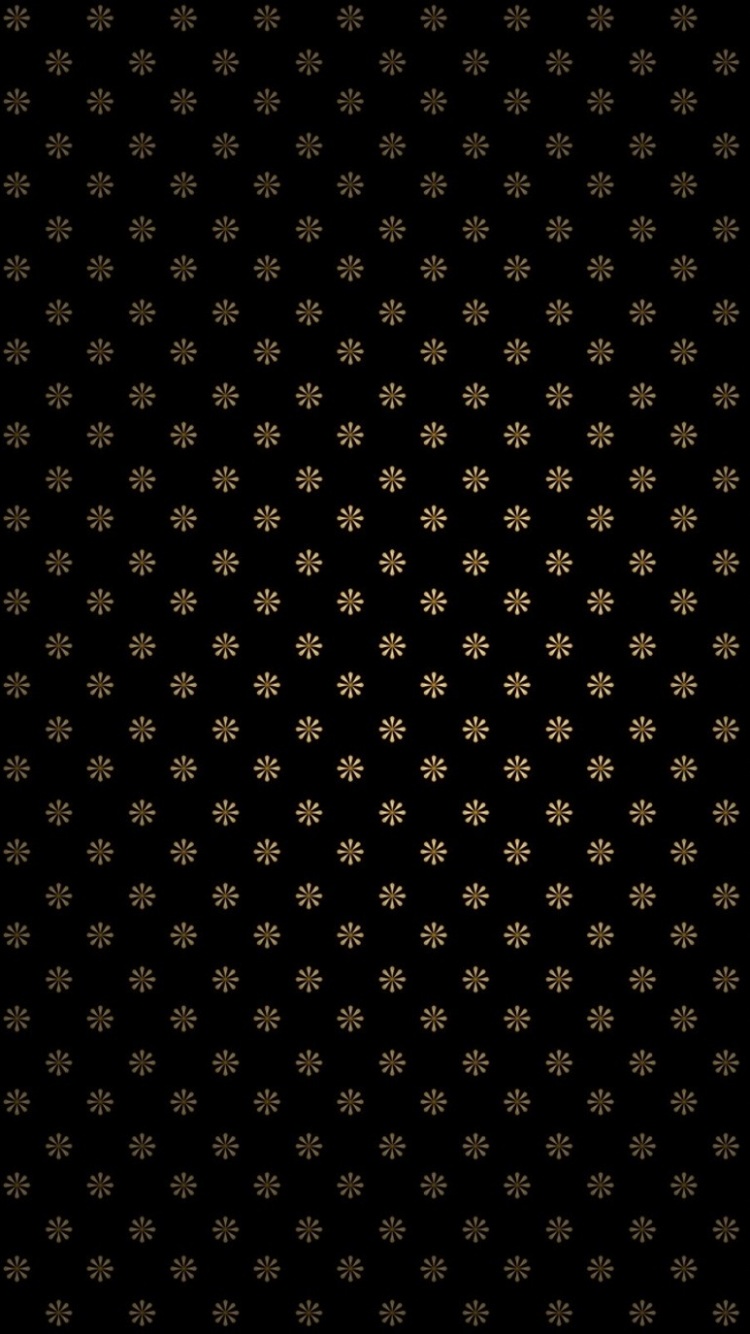 黄金, 黑色的, 手持设备 壁纸 750x1334 允许