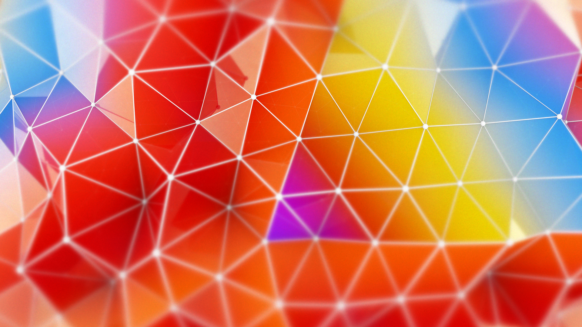 橙色, 三角形, 对称, 图形设计, 黄色的 壁纸 1920x1080 允许