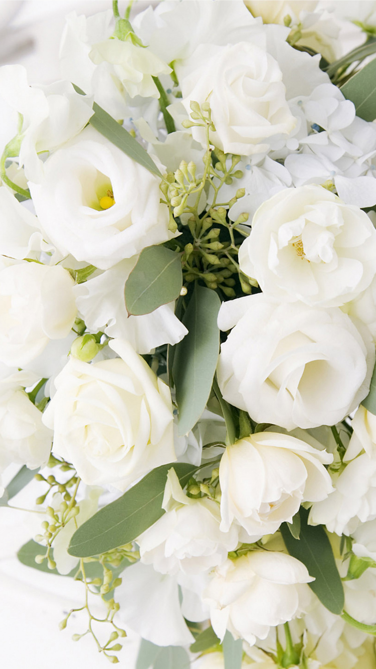 Wedding, Flower Bouquet, Bride, Flower, Bouquet. Wallpaper in 750x1334 Resolution