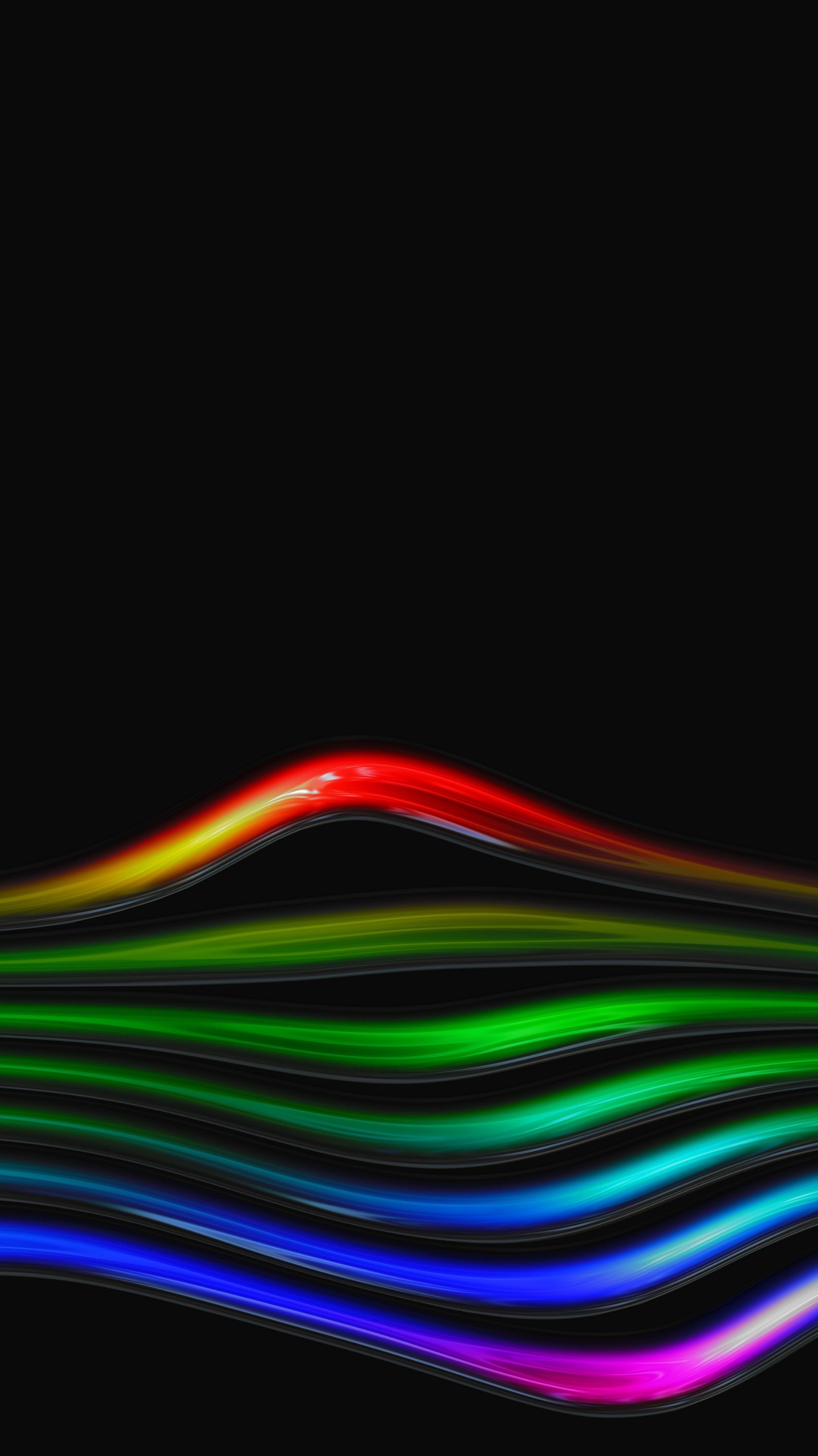 Green Red and Blue Light. Wallpaper in 1440x2560 Resolution