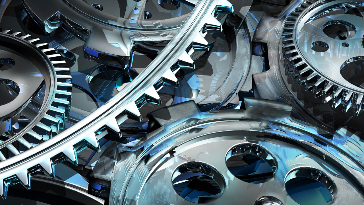 Grauer Und Schwarzer Metallrahmen. Wallpaper in 1280x720 Resolution