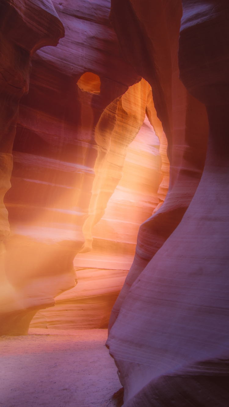 Atmosphere, Landscape, Formation, Tints and Shades, Cave. Wallpaper in 750x1334 Resolution