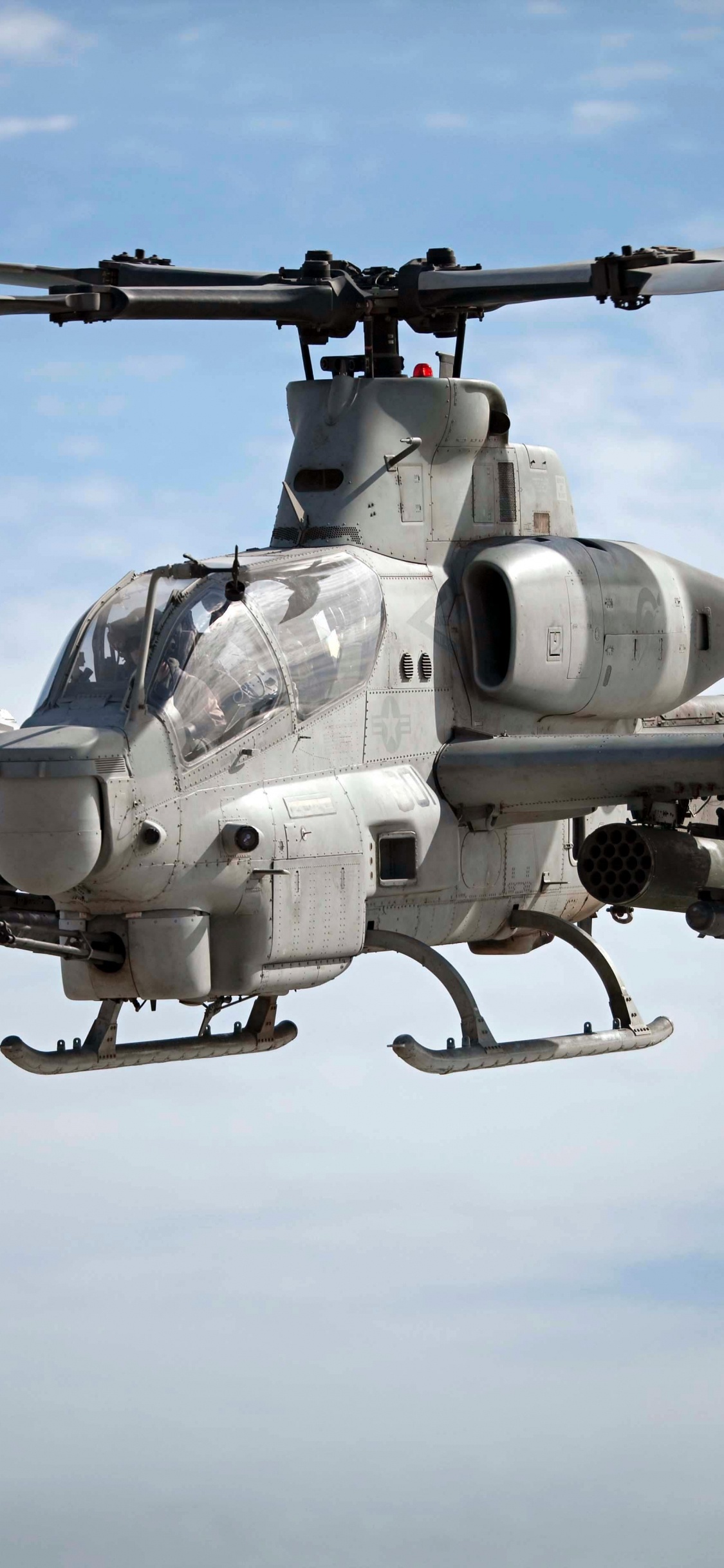 直升机, 攻击直升机, 美国海军陆战队, 军用直升机, 直升机转子的 壁纸 1125x2436 允许