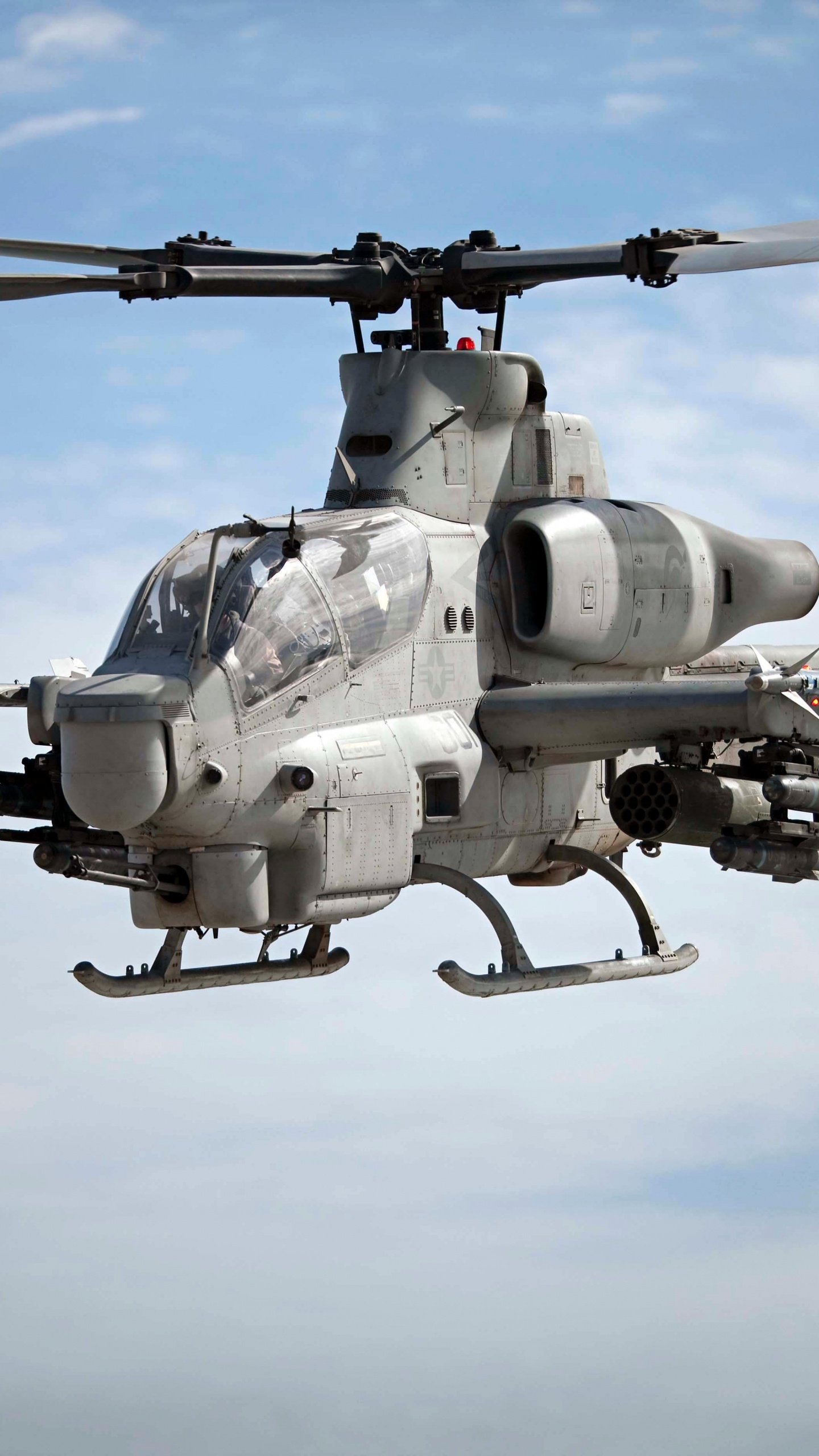 直升机, 攻击直升机, 美国海军陆战队, 军用直升机, 直升机转子的 壁纸 1440x2560 允许