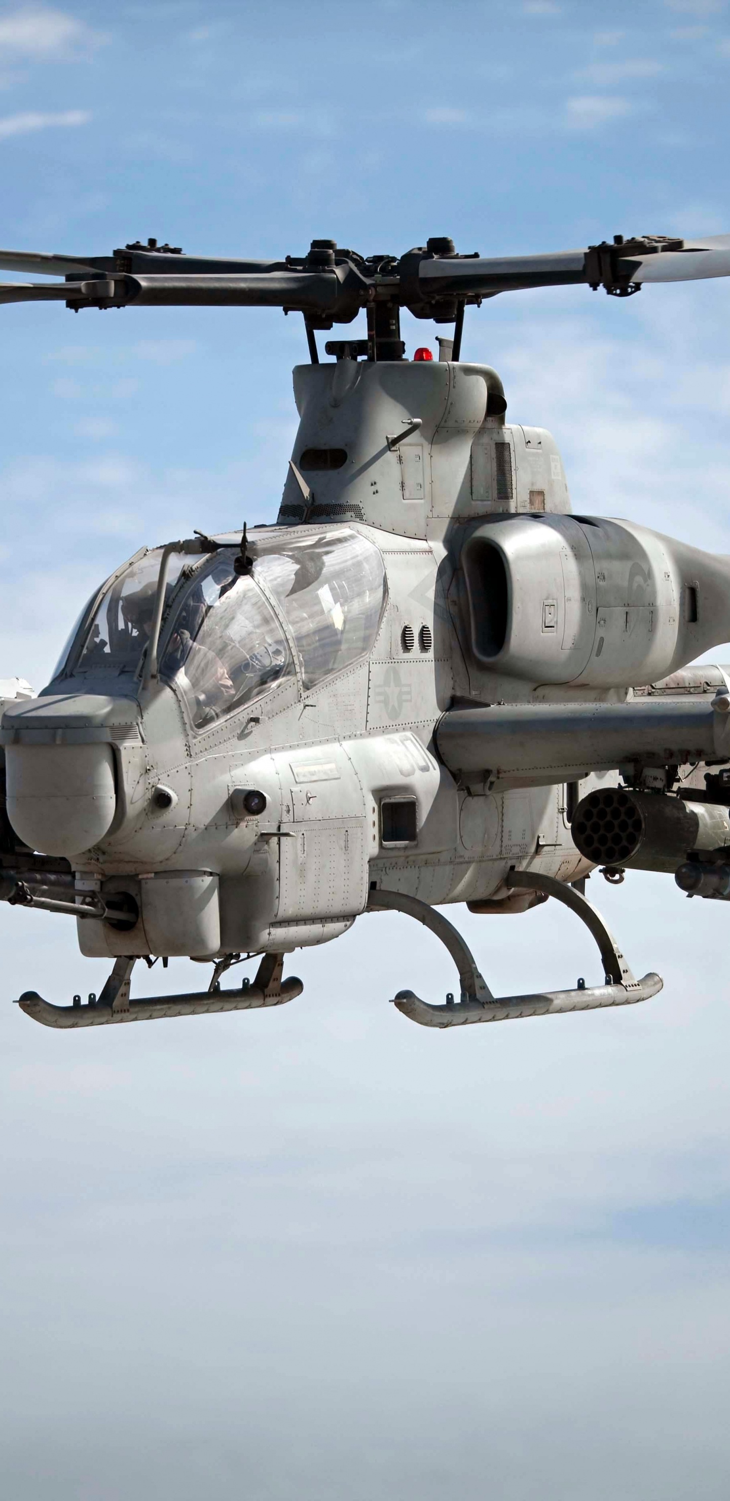 直升机, 攻击直升机, 美国海军陆战队, 军用直升机, 直升机转子的 壁纸 1440x2960 允许