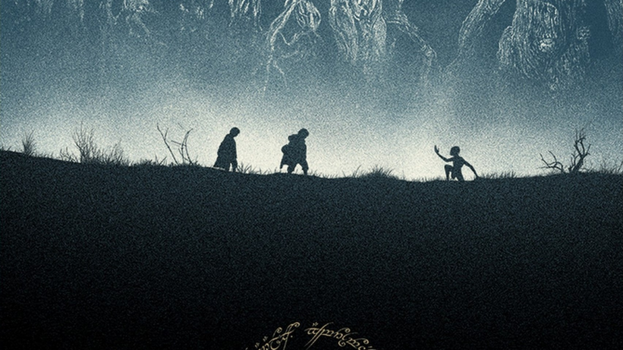 Silhouette of People Walking on The Street. Wallpaper in 1280x720 Resolution