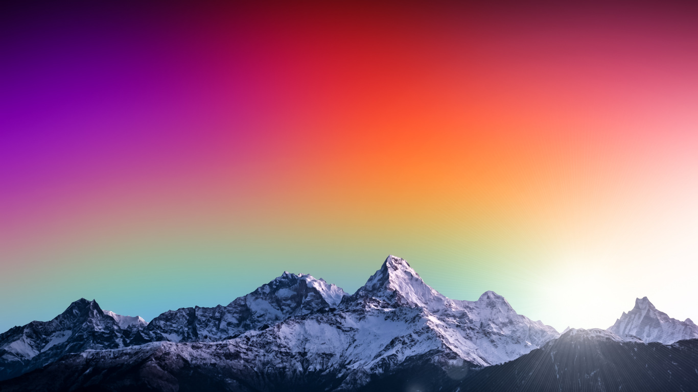 Annapurna, Deseando A Dios, la Supremacía de Dios en la Predicación, Montaña, Ambiente. Wallpaper in 1366x768 Resolution