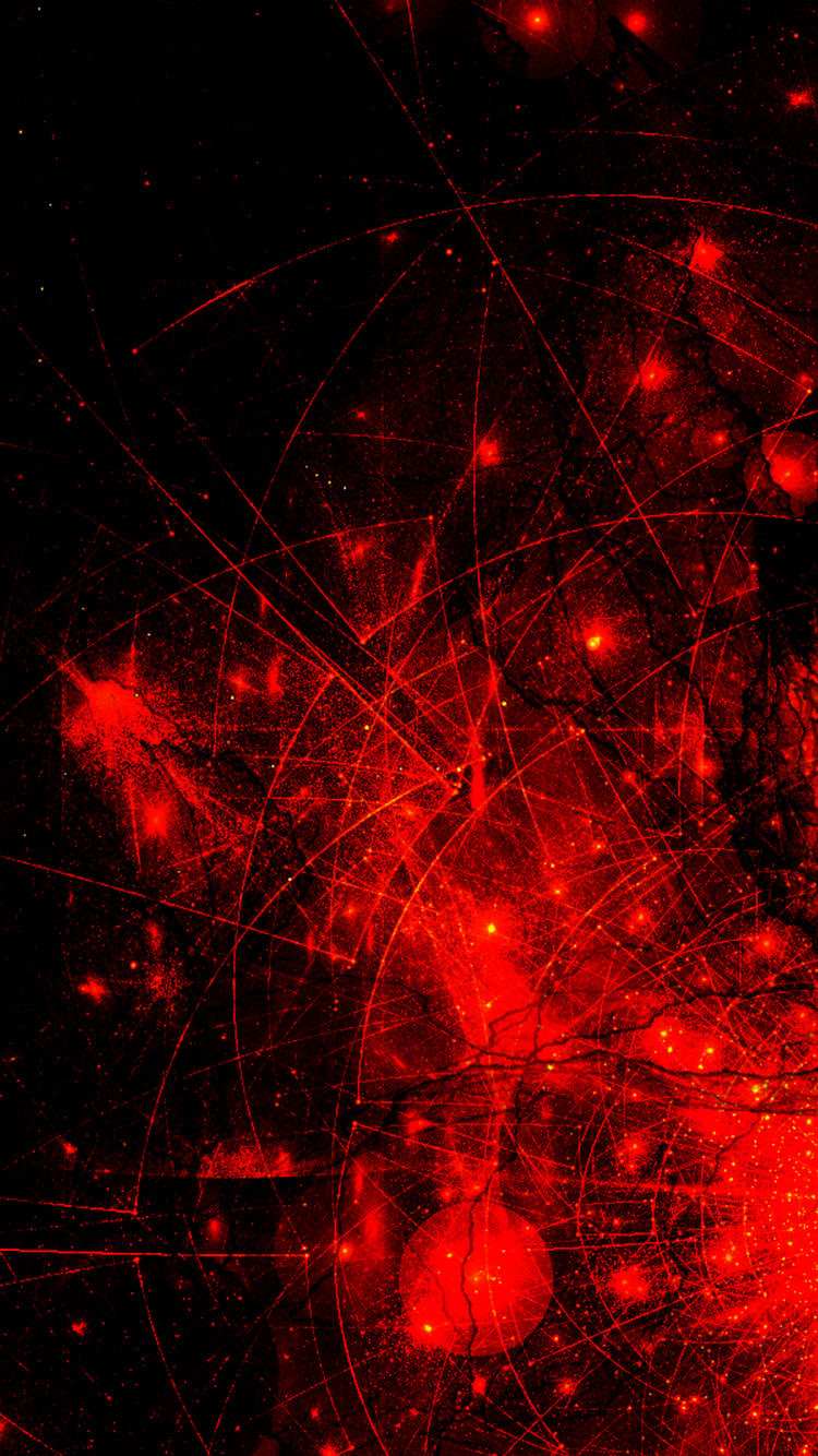 Rotes Und Gelbes Feuerwerk Während Der Nacht. Wallpaper in 750x1334 Resolution