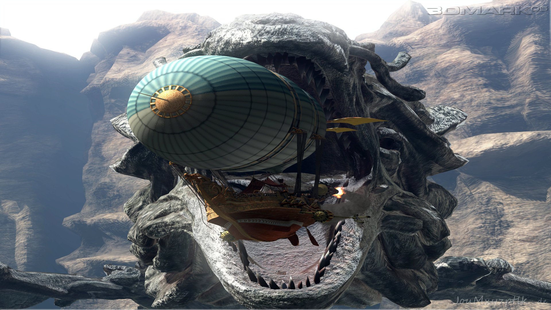Video Games, Rigid Airship, Flying Objects. Wallpaper in 1920x1080 Resolution