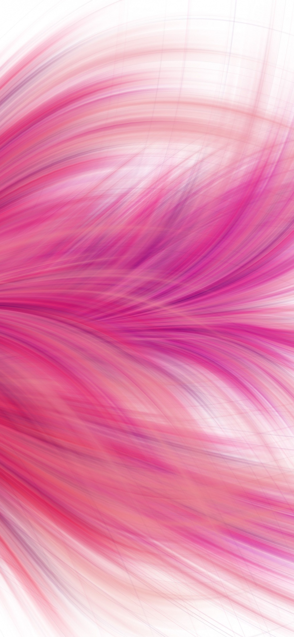 Ilustración de Luz Rosa y Blanca. Wallpaper in 1125x2436 Resolution