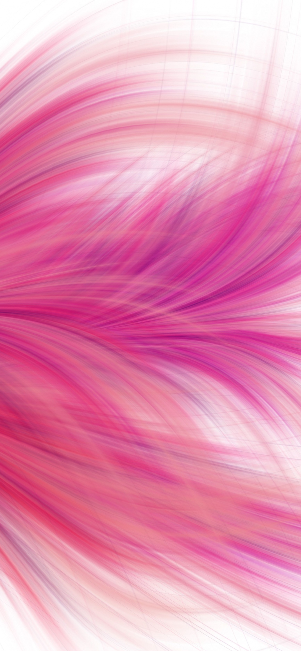 Ilustración de Luz Rosa y Blanca. Wallpaper in 1242x2688 Resolution