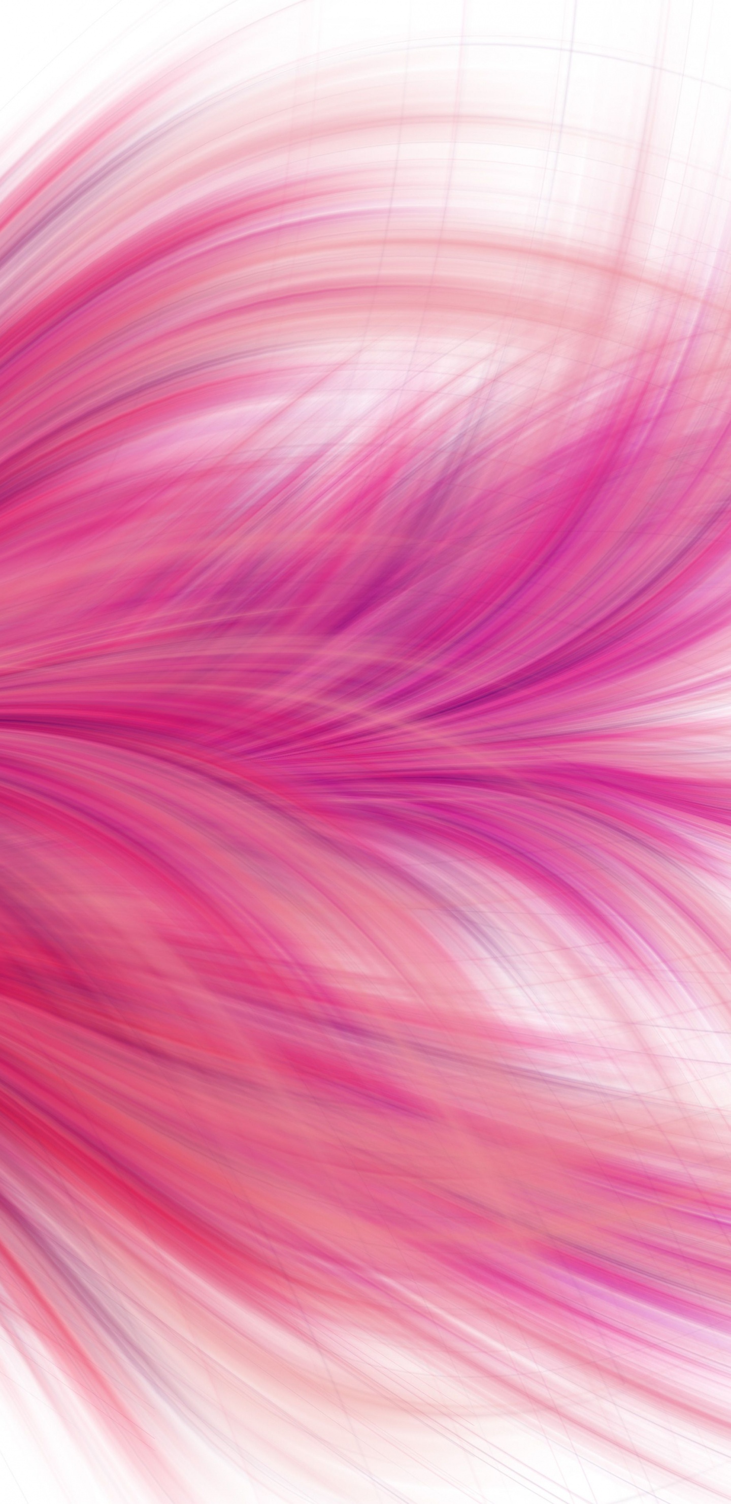 Abbildung Mit Rosa Und Weißem Licht. Wallpaper in 1440x2960 Resolution