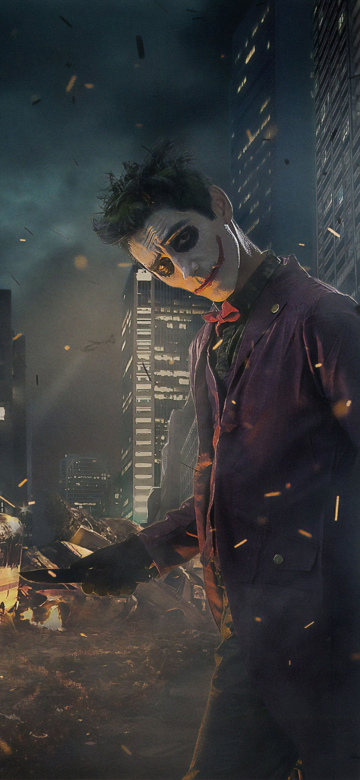 Joker Gotham, Joker, Hieronymus, Batman, Jerome Und Jeremiah Valeska. Wallpaper in 1242x2688 Resolution