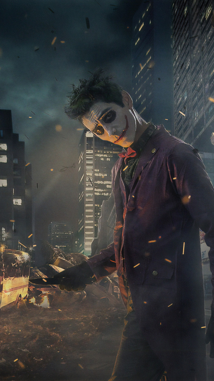 Joker Gotham, Joker, Hieronymus, Batman, Jerome Und Jeremiah Valeska. Wallpaper in 750x1334 Resolution