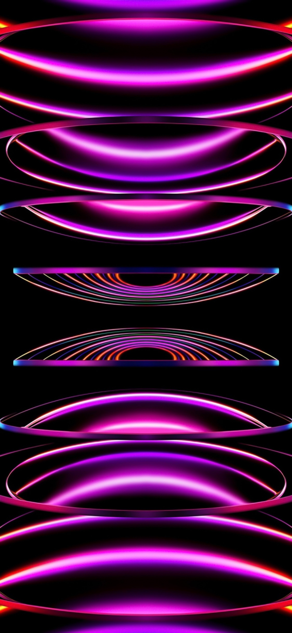 苹果, Ios, 紫色的, 紫罗兰色, 粉红色 壁纸 1125x2436 允许