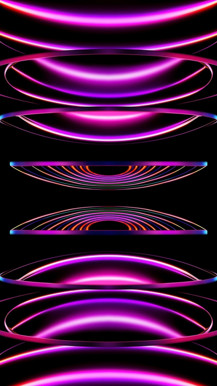 苹果, Ios, 紫色的, 紫罗兰色, 粉红色 壁纸 750x1334 允许