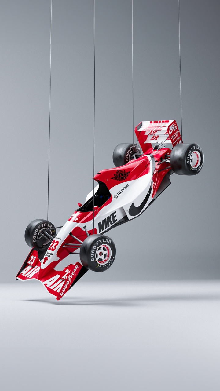 Car, Air Jordan, Formel 1, Stirn, Mercedes-benz. Wallpaper in 720x1280 Resolution