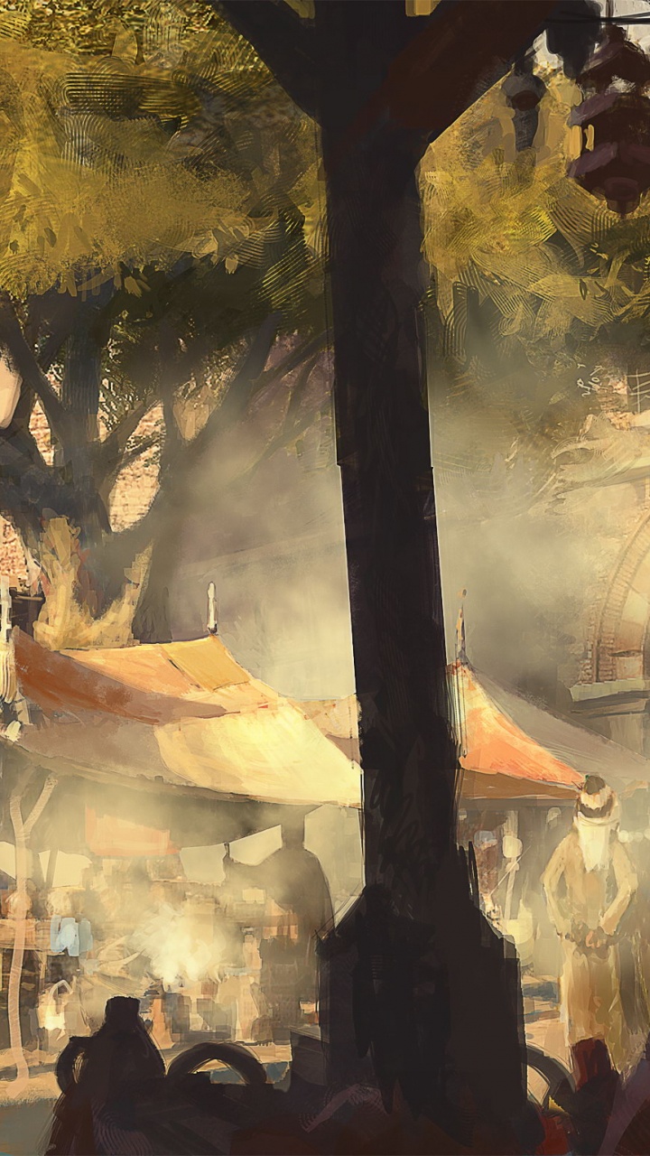 Gente Caminando en el Parque Durante el Día. Wallpaper in 720x1280 Resolution