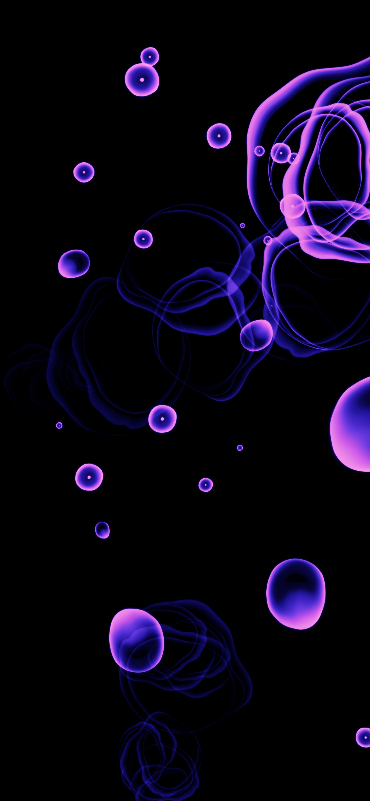 Licht, Purpur, Azure, Veilchen, Kunst. Wallpaper in 1242x2688 Resolution