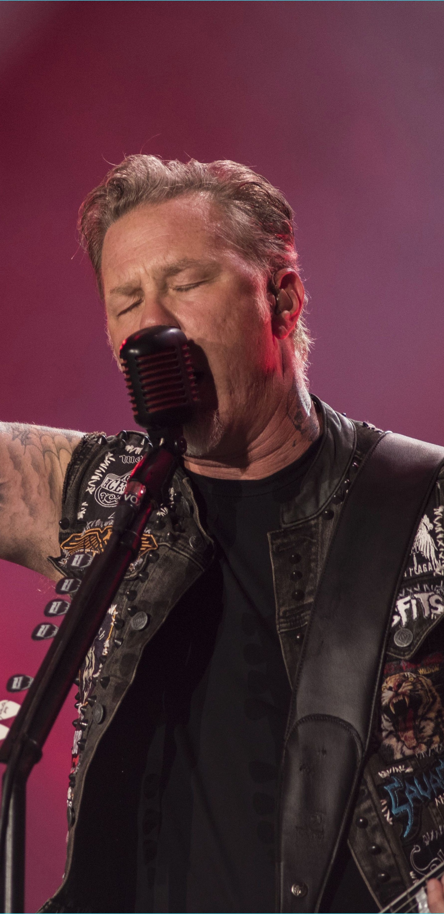 Music Artist, Metallica, Musician, Performance, Music. Wallpaper in 1440x2960 Resolution