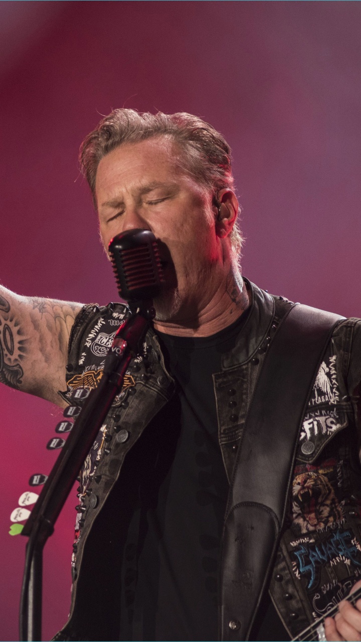 Music Artist, Metallica, Musician, Performance, Music. Wallpaper in 720x1280 Resolution