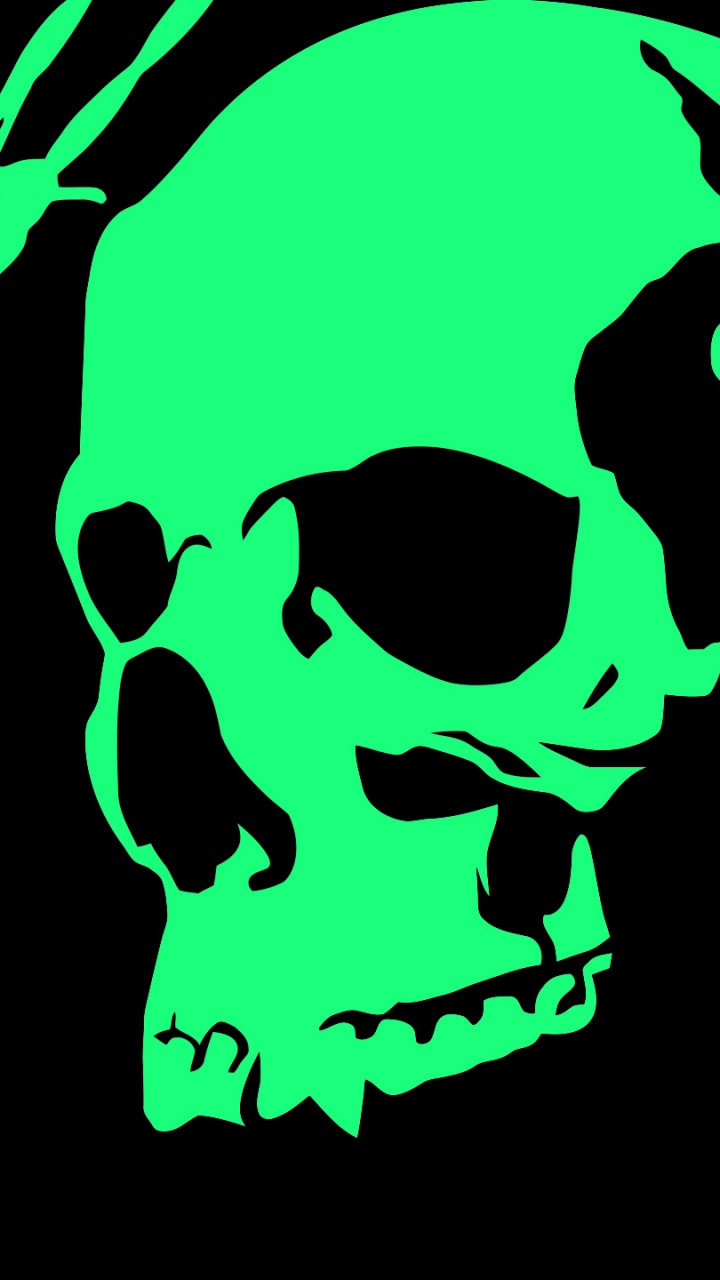 绿色的, 骨, 图形设计, 电视, 黑色的 壁纸 720x1280 允许