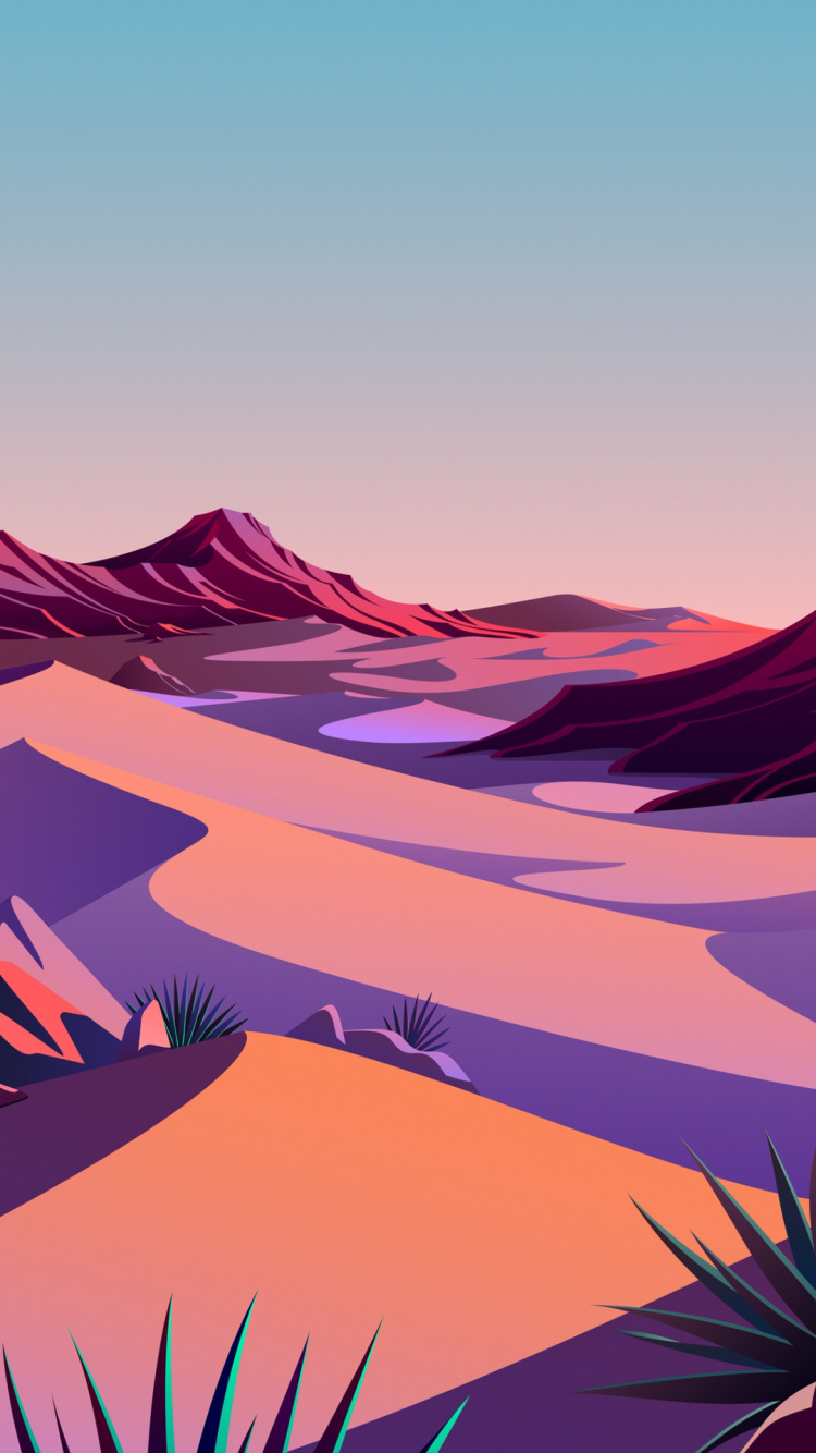 Ios, Äpfeln, IOS 14, Naturlandschaft, Piste. Wallpaper in 750x1334 Resolution