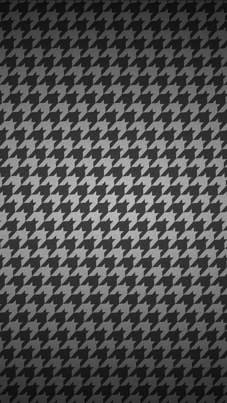 Black and White Checkered Textile. Wallpaper in 750x1334 Resolution