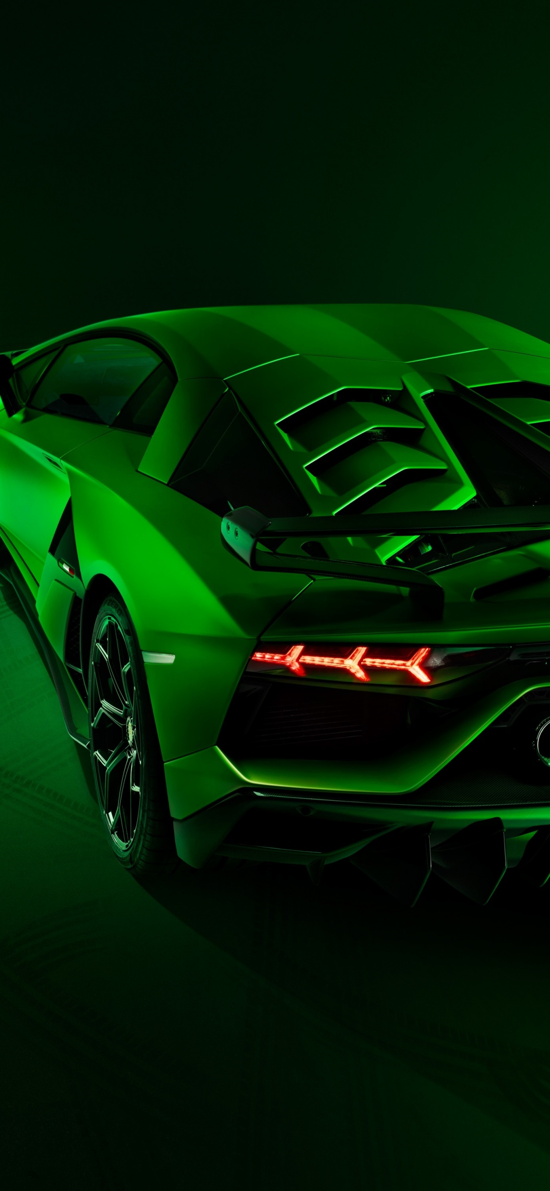Neon Car, Lamborghini Aventador, Lamborghini, Lamborghini Gallardo, Cars. Wallpaper in 1125x2436 Resolution