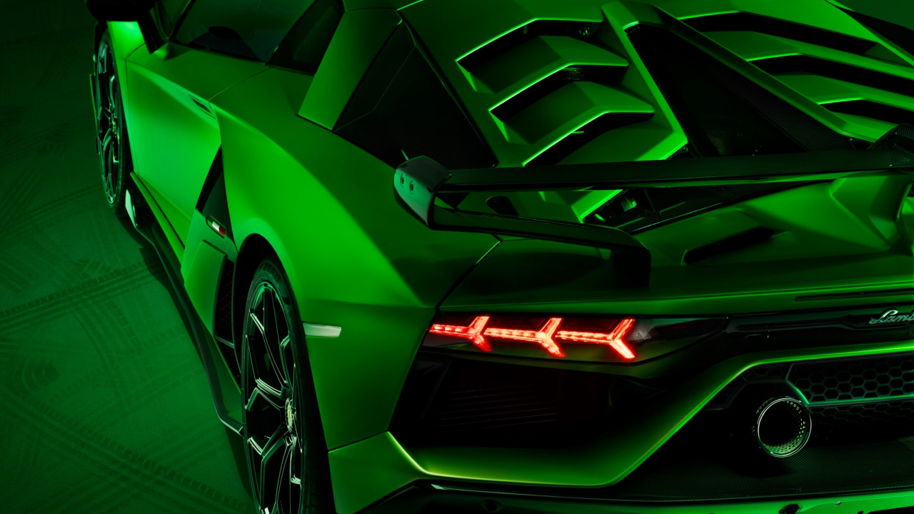 Neon Car, Lamborghini Aventador, Lamborghini, Lamborghini Gallardo, Cars. Wallpaper in 1280x720 Resolution