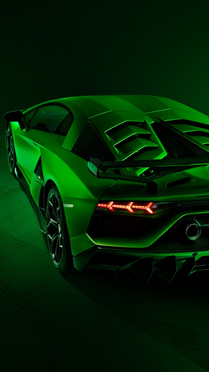 Neon Car, Lamborghini Aventador, Lamborghini, Lamborghini Gallardo, Cars. Wallpaper in 720x1280 Resolution