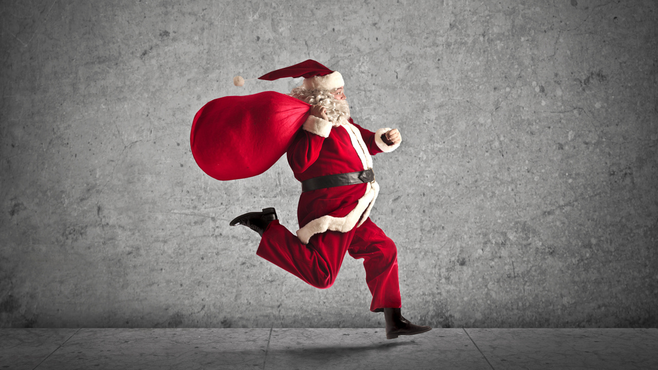 Santa Claus, El Día De Navidad, Rojo, Artes Escénicas, Evento. Wallpaper in 1280x720 Resolution