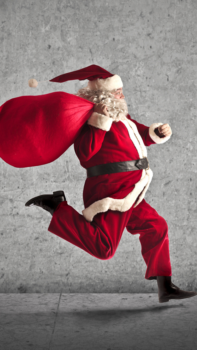 Santa Claus, El Día De Navidad, Rojo, Artes Escénicas, Evento. Wallpaper in 750x1334 Resolution