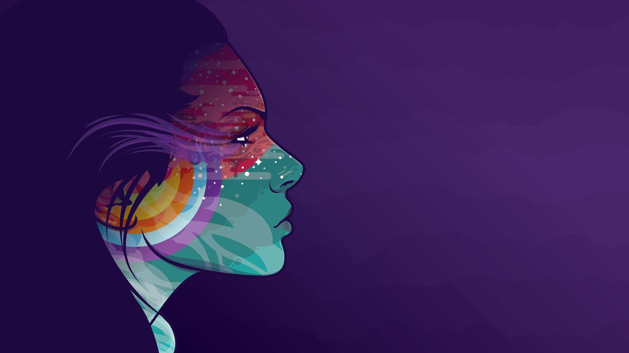 Illustration, Graphisme, Sous-marin, Biologie Marine. Wallpaper in 2560x1440 Resolution