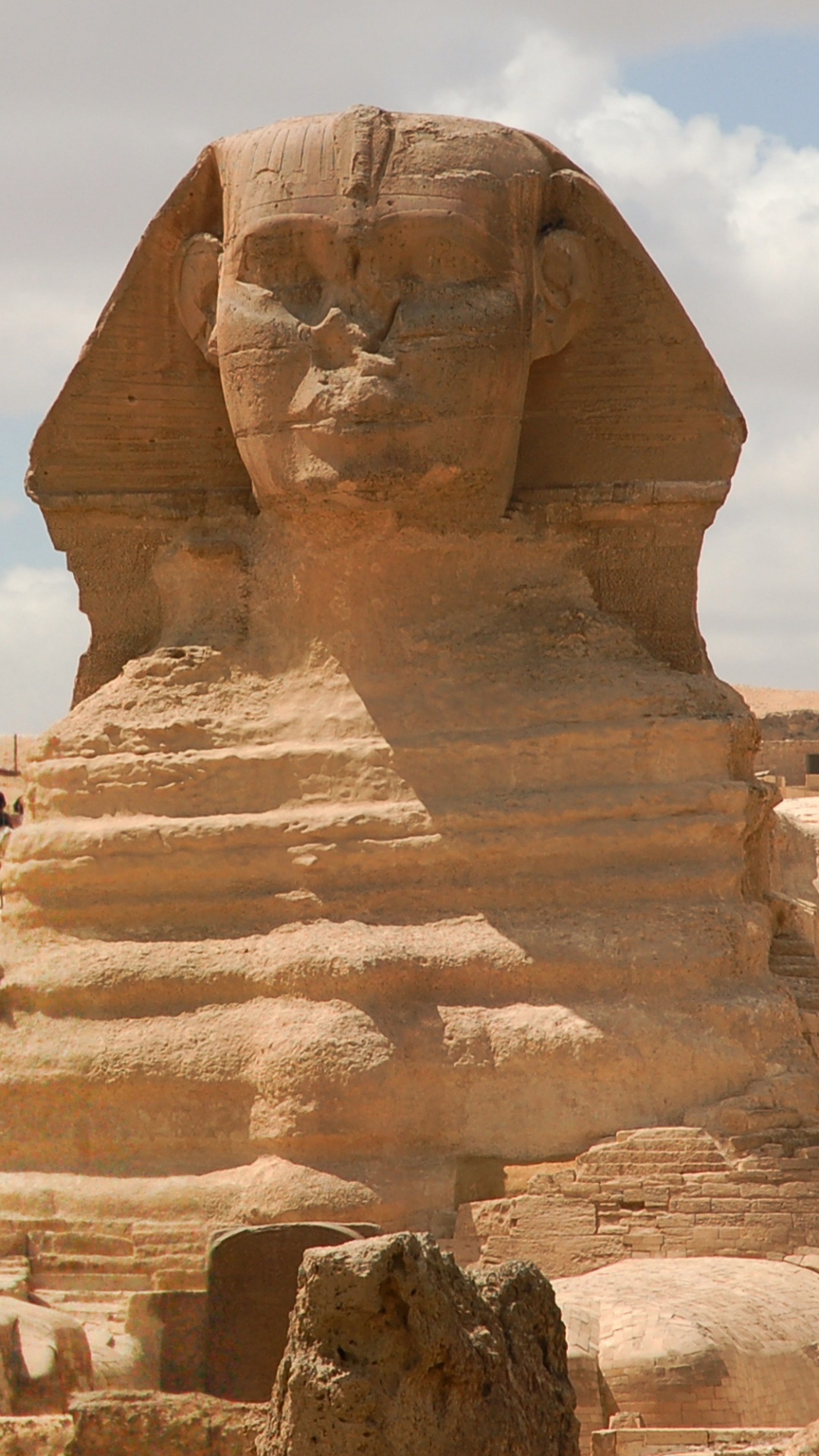 People Walking on The Street Near Pyramid During Daytime. Wallpaper in 1080x1920 Resolution