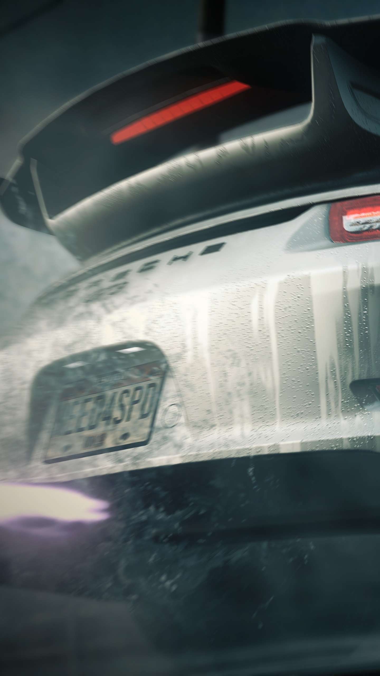 Black and Red Car Tail Light. Wallpaper in 1440x2560 Resolution