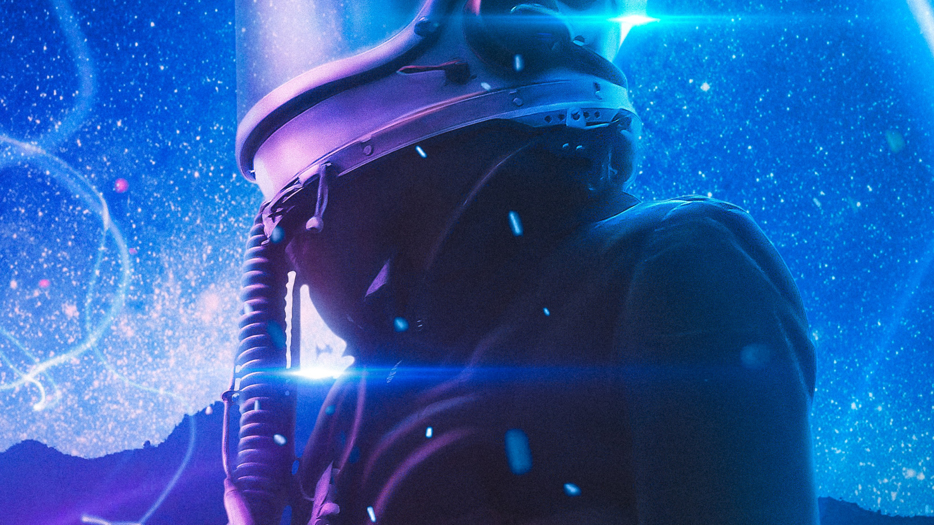 Art, Electric Blue, Space, Event, Entertainment. Wallpaper in 1920x1080 Resolution