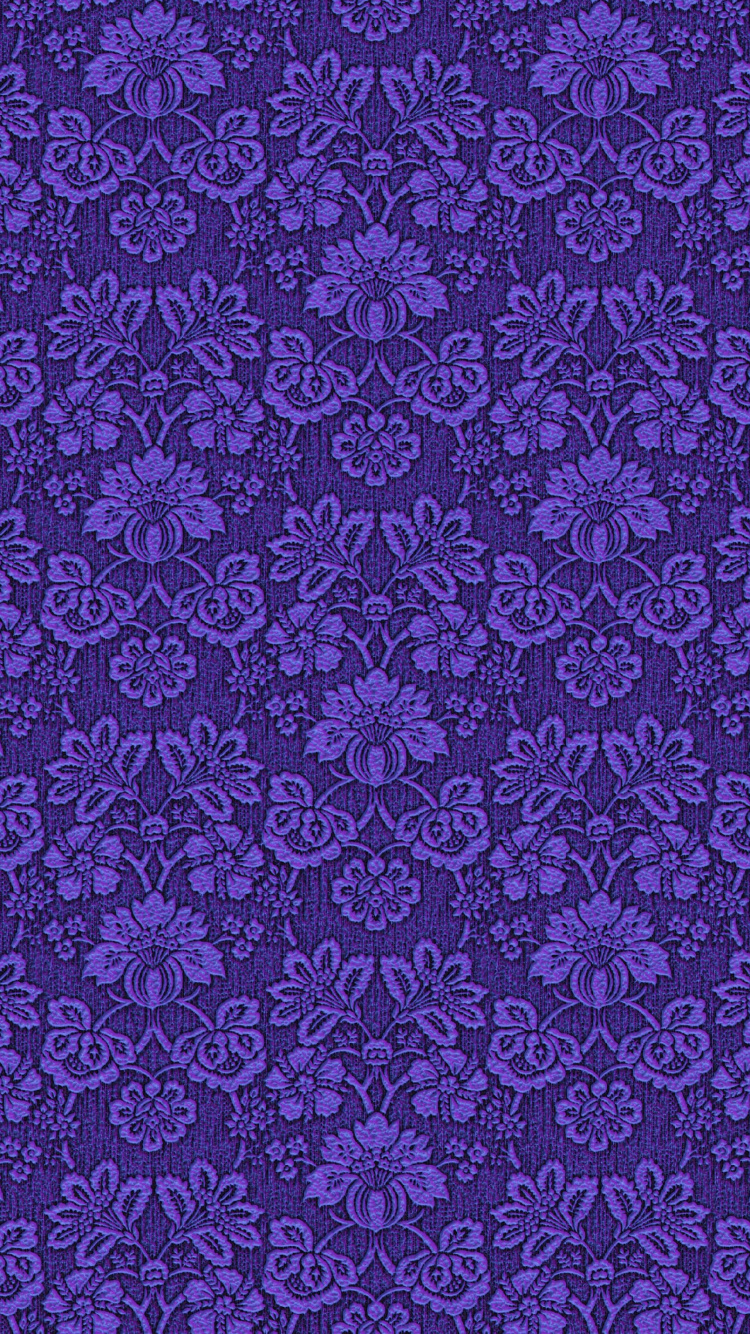 Textile Floral Vert et Blanc. Wallpaper in 750x1334 Resolution