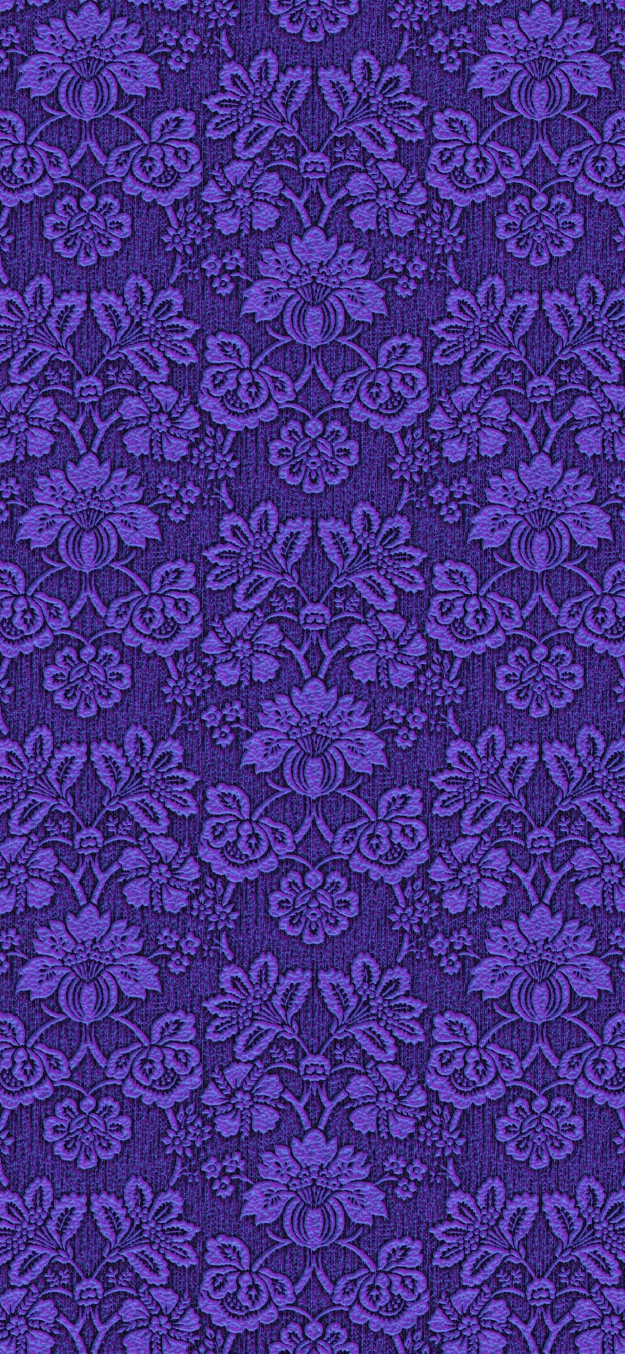 Textil Floral Verde y Blanco. Wallpaper in 1242x2688 Resolution