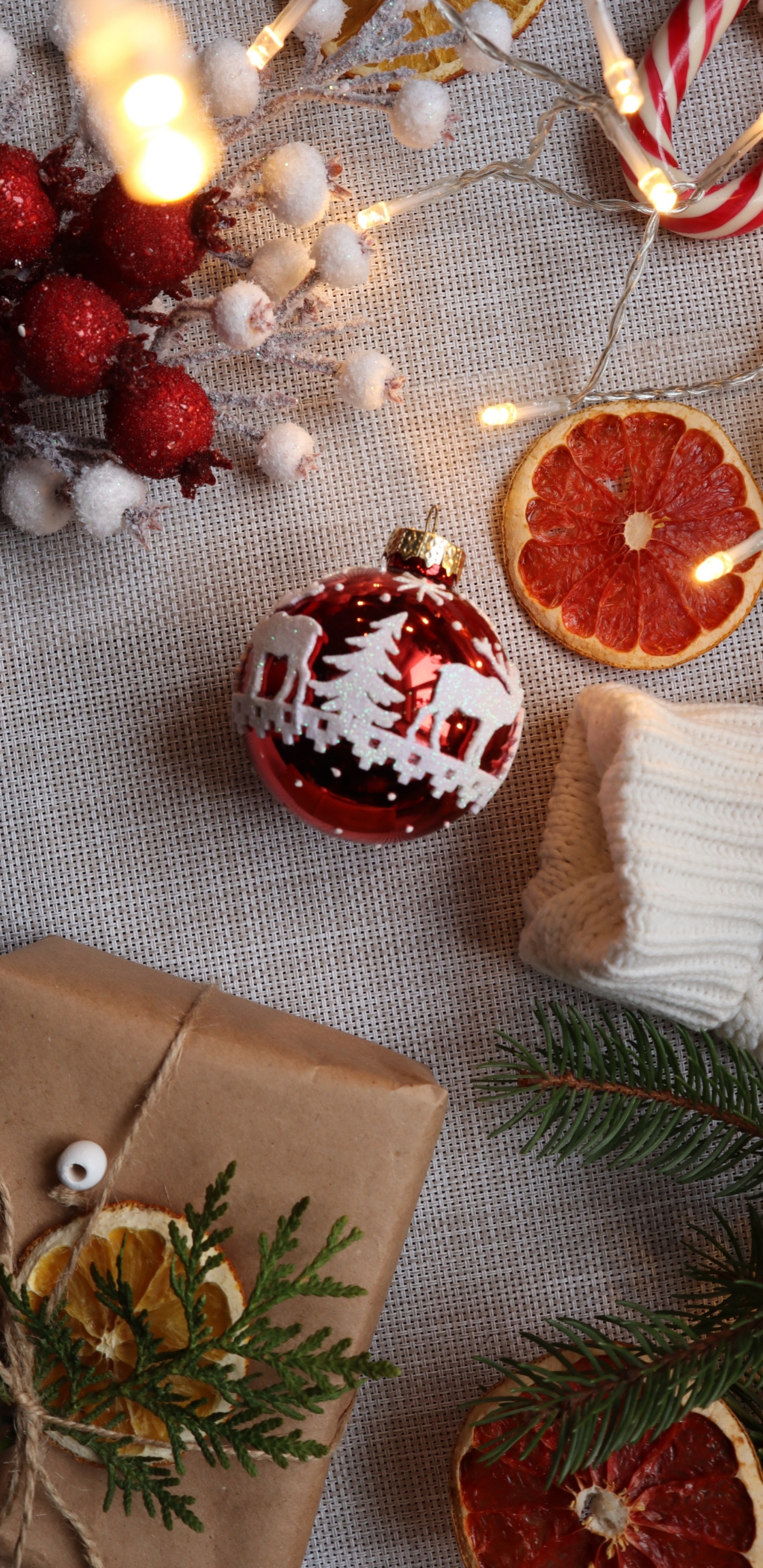 Christmas Ornament, Christmas, Android, Rangpur, Textile. Wallpaper in 1440x2960 Resolution