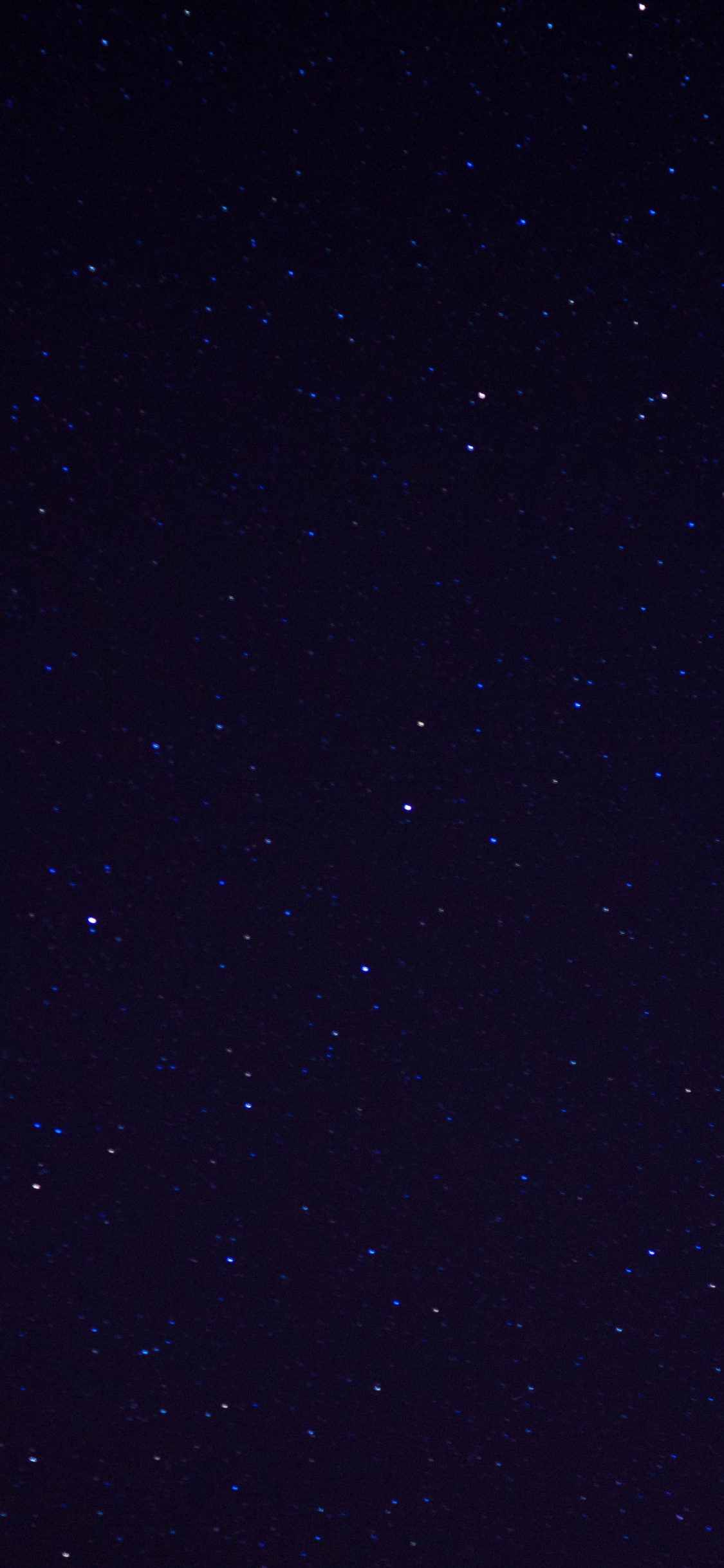 Estrellas en el Cielo Durante la Noche.. Wallpaper in 1125x2436 Resolution