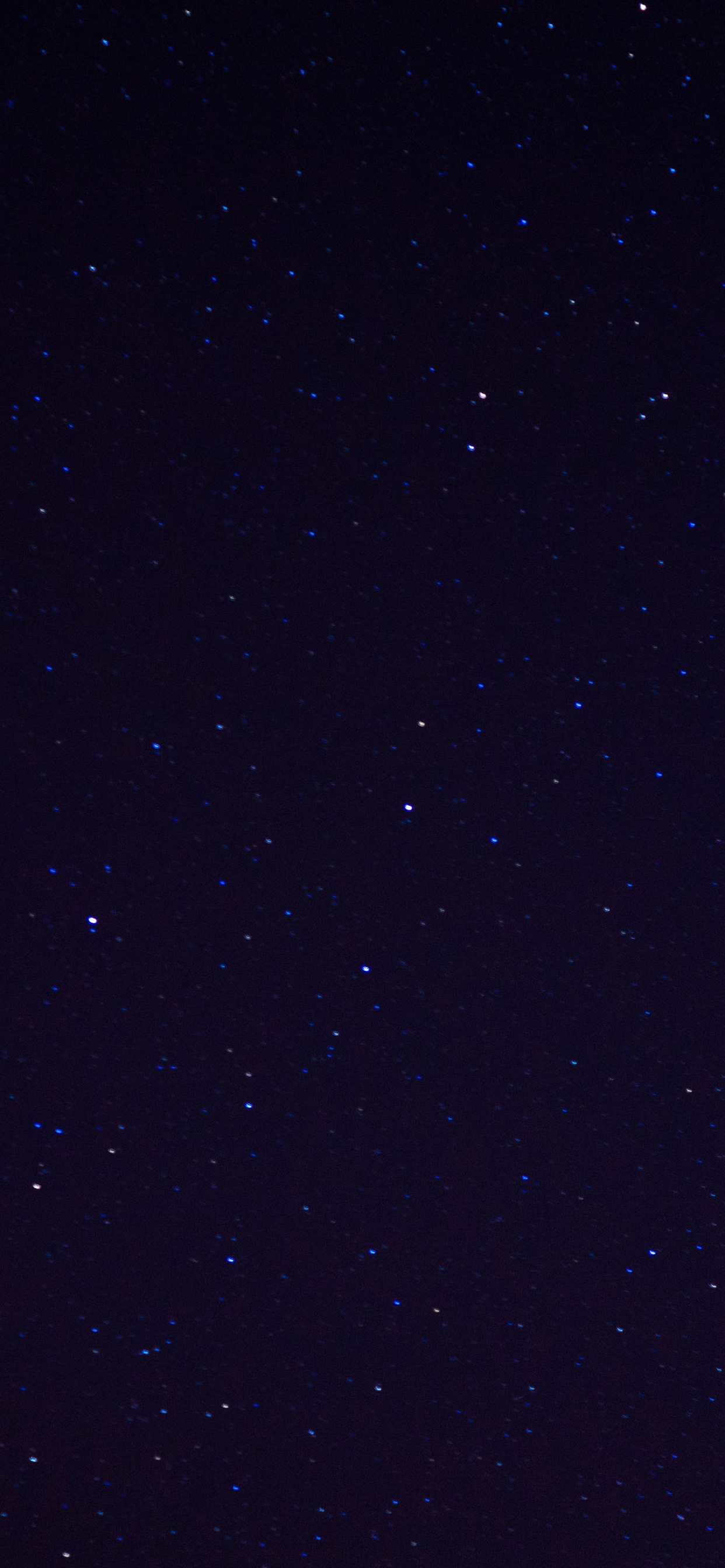 Étoiles Dans le Ciel Pendant la Nuit. Wallpaper in 1242x2688 Resolution